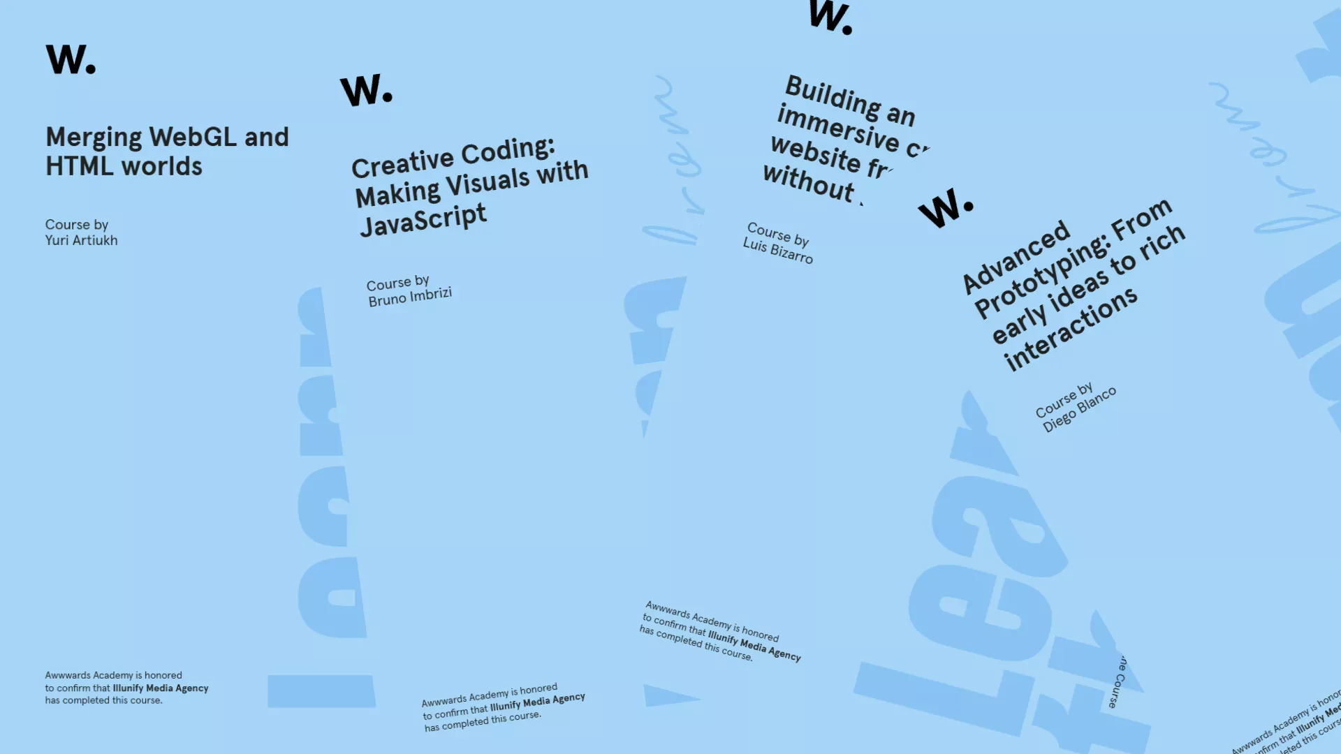 Our Certificates Project